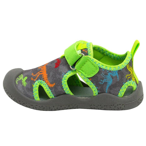 Robeez® - Robeez Baby & Toddler Water Shoes Grey & Green - Dinosaurs