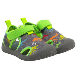 Robeez® - Robeez Baby & Toddler Water Shoes Grey & Green - Dinosaurs