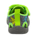 Robeez® - Robeez Baby & Toddler Water Shoes Grey & Green - Dinosaurs