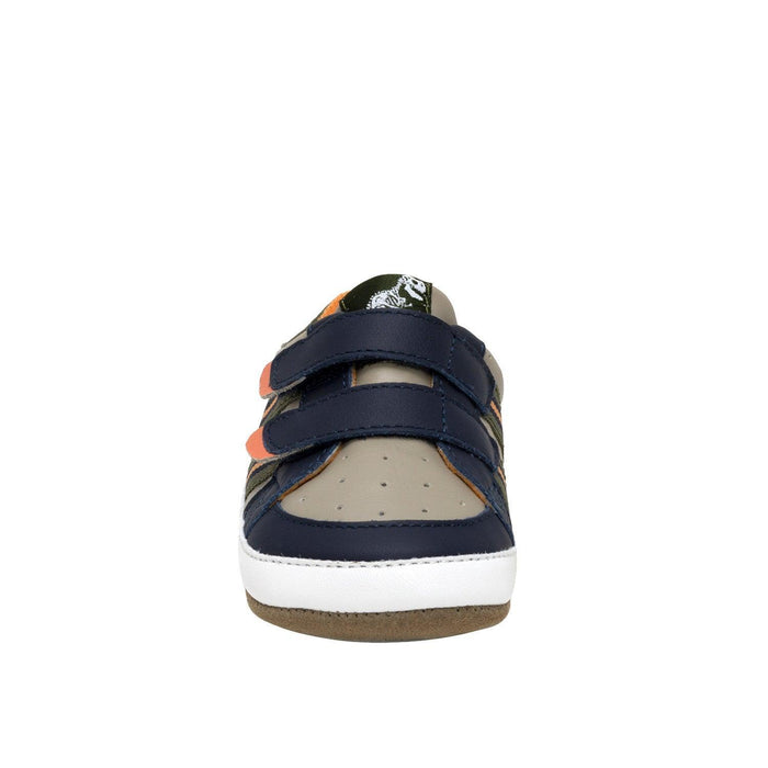 Robeez® - Robeez Boys Brooks - Navy Leather First Kicks