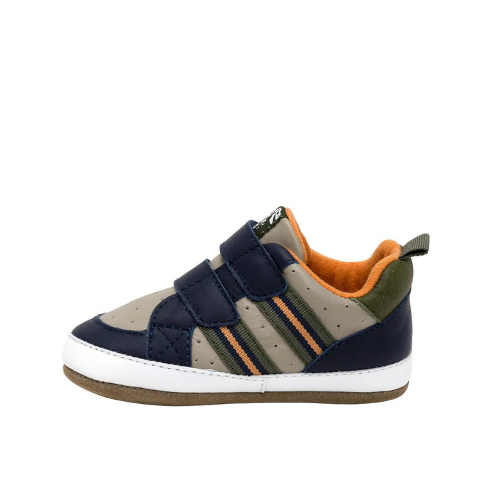 Robeez® - Robeez Boys Brooks - Navy Leather First Kicks