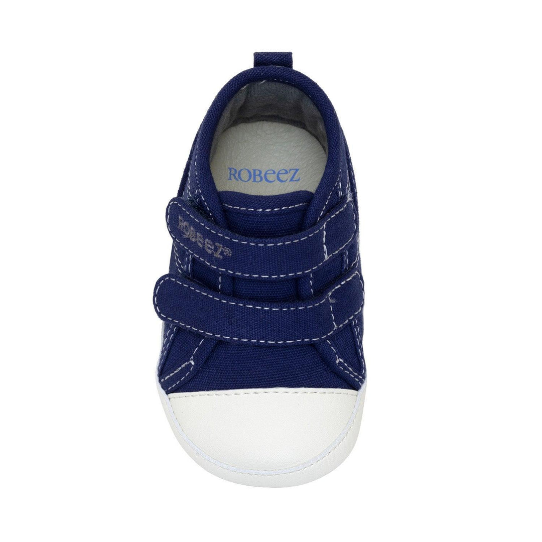 Robeez® - Robeez Boys Joey - Navy Leather First Kicks