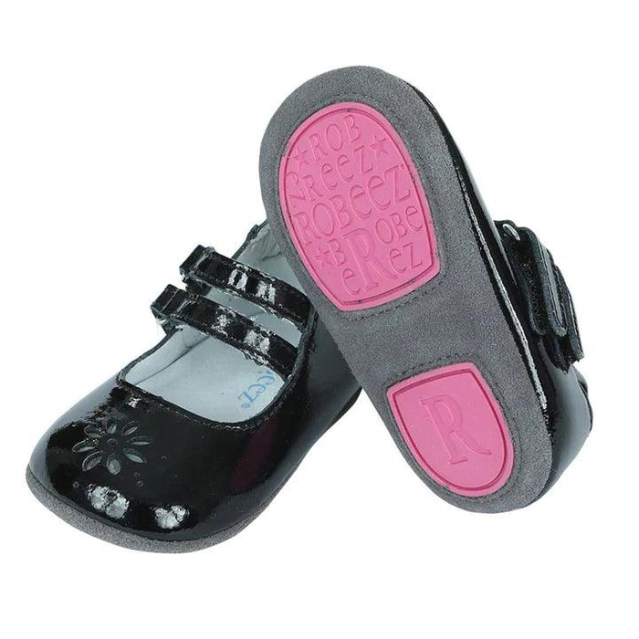 Robeez® - Robeez Girls Audrey Black Mini Shoes