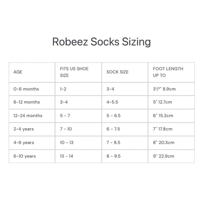 Robeez® - Robeez Kids Ankle Socks - Pack of 6 Pairs- Black