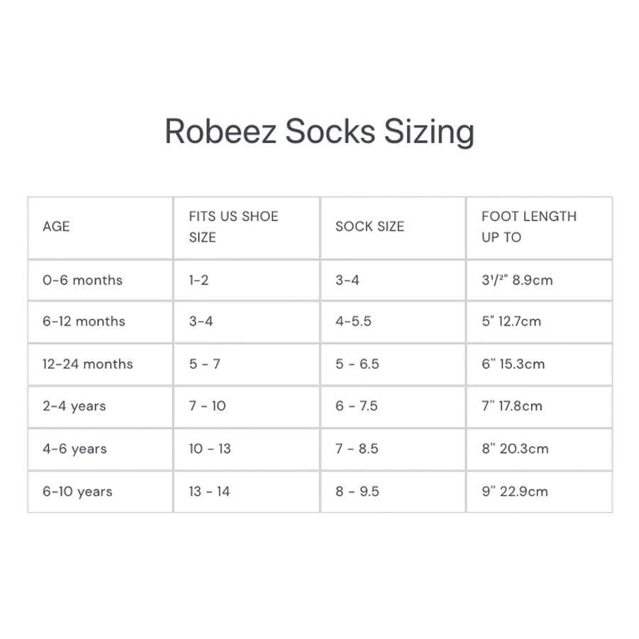 Robeez® - Robeez Kids Ankle Socks - Pack of 6 Pairs- Black