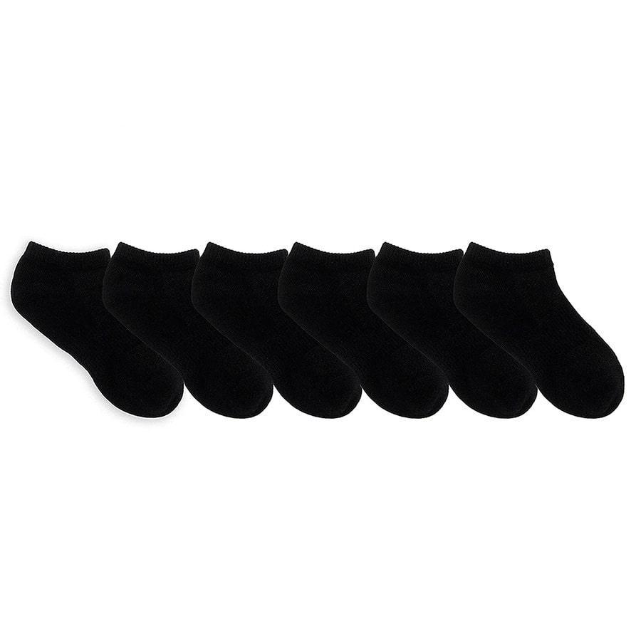 Robeez® - Robeez Kids No Show Summer Socks - Pack of 6 Pairs- Balck