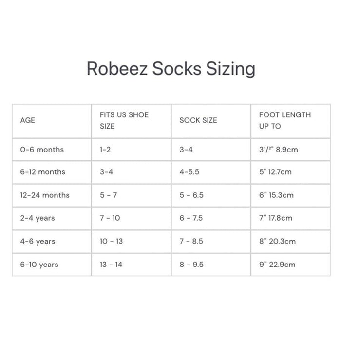 Robeez® - Robeez Kids No Show Summer Socks - Pack of 6 Pairs- Balck