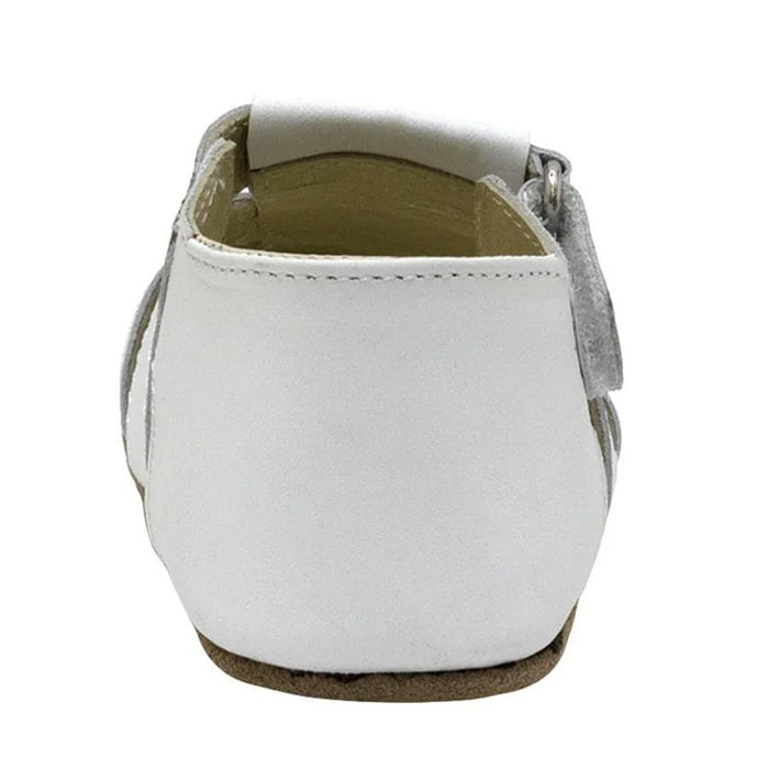 Robeez® - Robeez Lacey Baby First Kicks Sandals - White