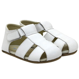 Robeez® - Robeez Lacey Baby First Kicks Sandals - White