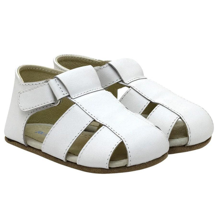 Robeez® - Robeez Lacey Baby First Kicks Sandals - White