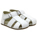 Robeez® - Robeez Lacey Baby First Kicks Sandals - White