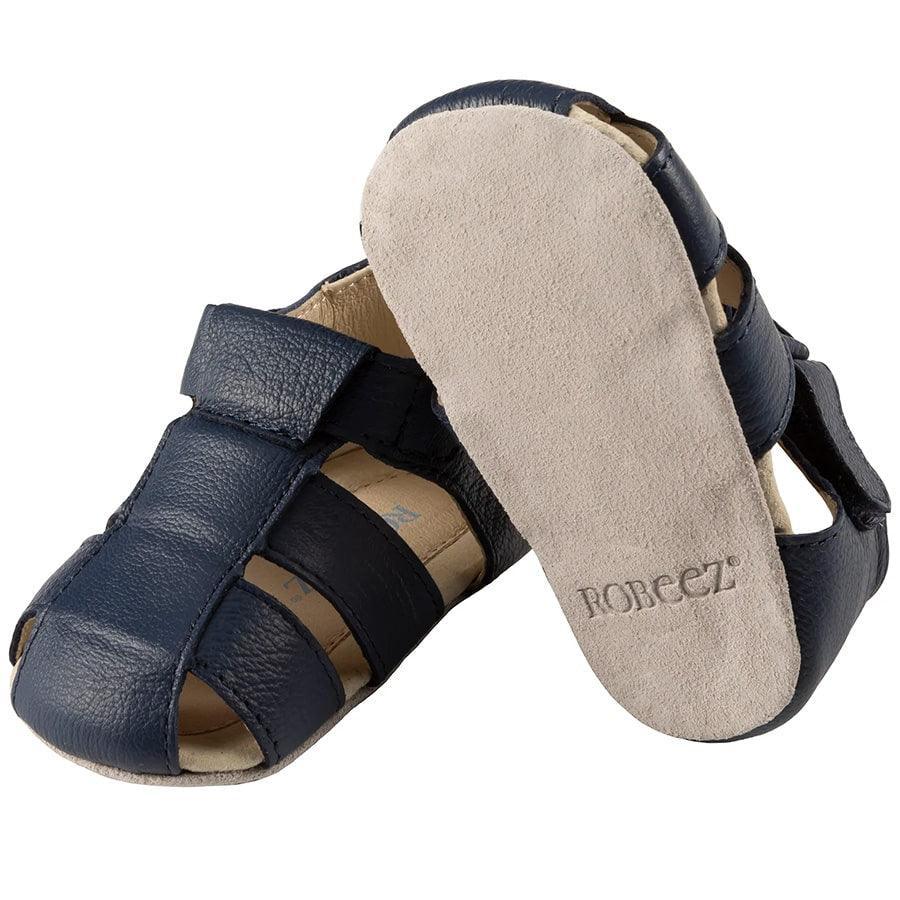 Robeez® - Robeez Matthew Baby First Kicks Sandals - Navy