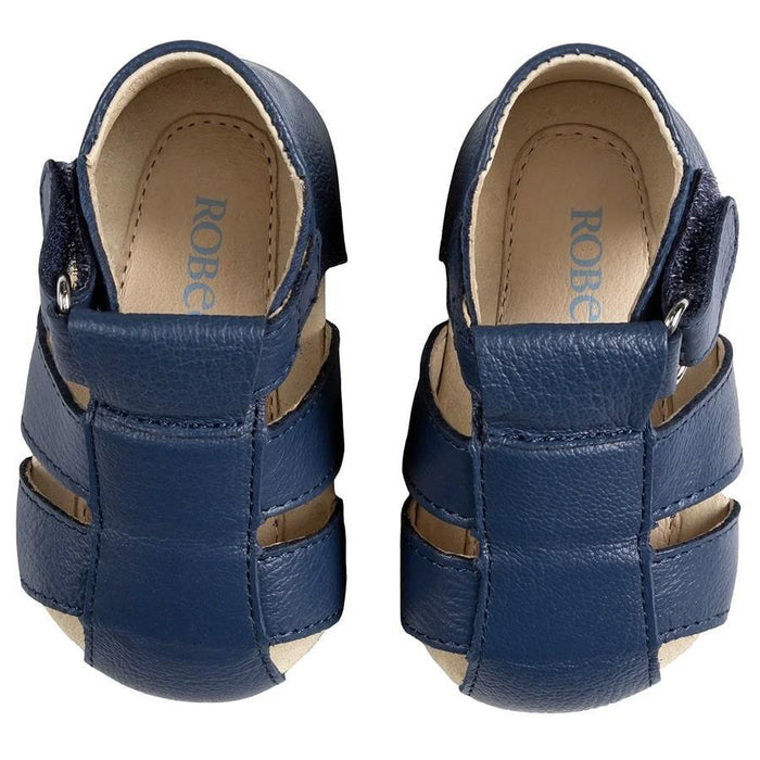 Robeez® - Robeez Matthew Baby First Kicks Sandals - Navy