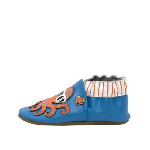 Robeez® - Robeez Octopus Soft Soles Color Blue