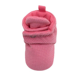Robeez® - Robeez Ro+Me Snap Bootie Waffle Pink