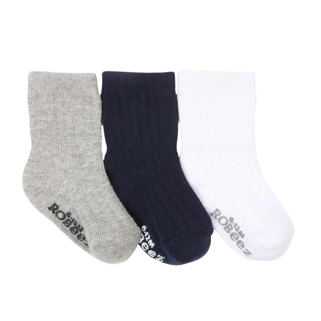 Robeez® - Robeez Socks Boys Basics 3pk