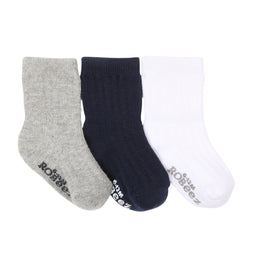 Robeez® - Robeez Socks Boys Basics 3pk
