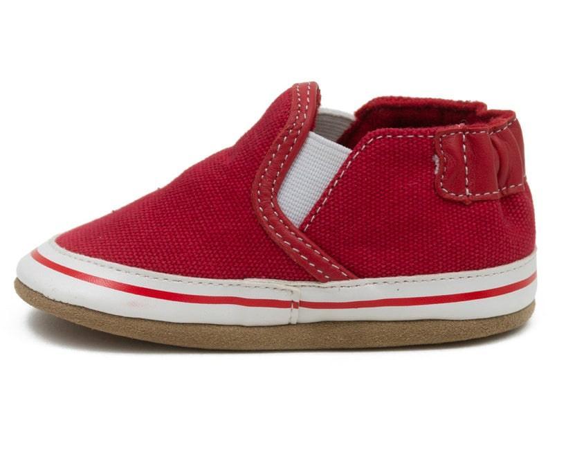 Robeez® - Robeez Soft Soles - Liam Basic Red