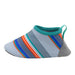 Robeez® - Robeez Summer Stripes Aqua Shoes Grey