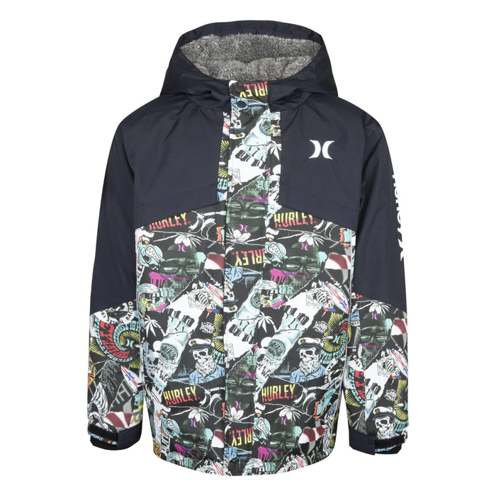 Hurley Boys Snowboard Winter Jacket Kids Youth Ski Coat Size (S/P to XL/TG)