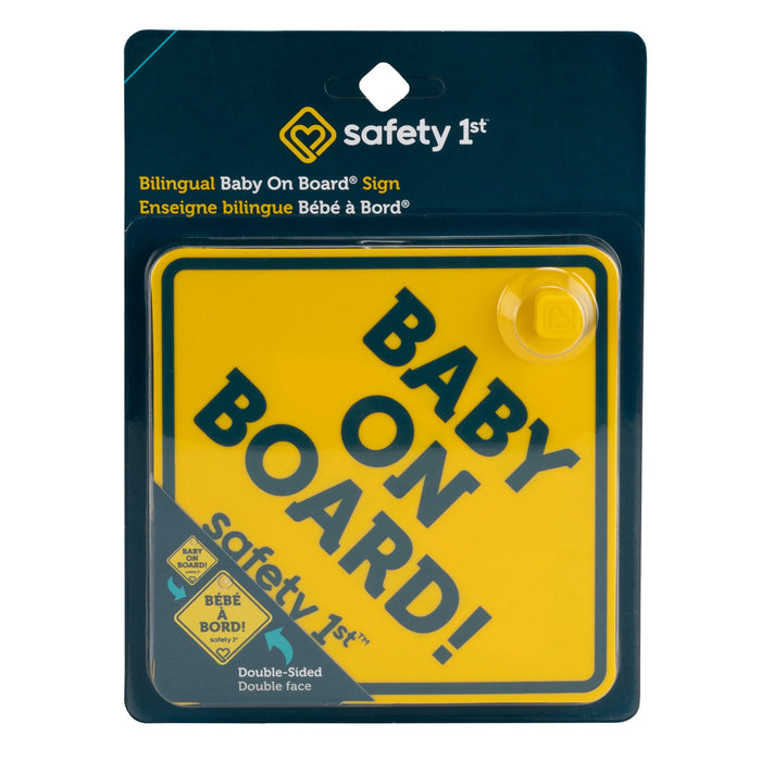 Safety 1st® Bilingual Baby On Board Sign