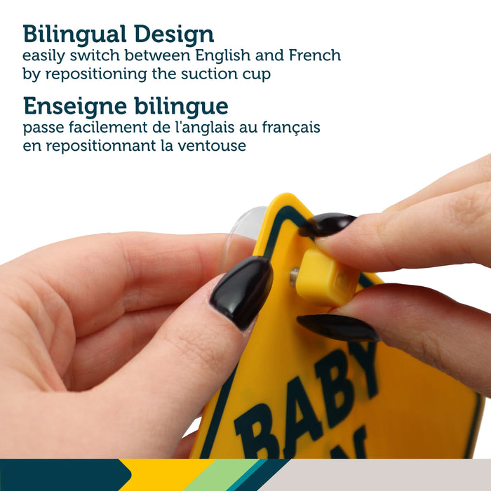 Safety 1st® Bilingual Baby On Board Sign