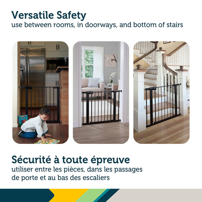 Barrière métallique facile à installer de Safety 1st®