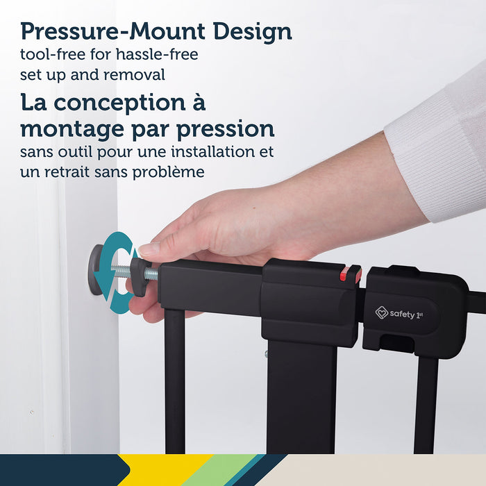 Barrière métallique facile à installer de Safety 1st®