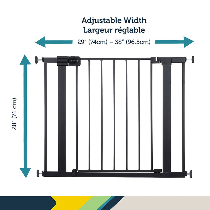 Barrière métallique facile à installer de Safety 1st®