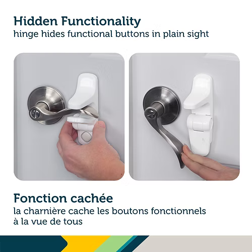 Serrure à levier OutSmart de Safety 1st – Serrure de sécurité à levier de porte à l'épreuve des enfants