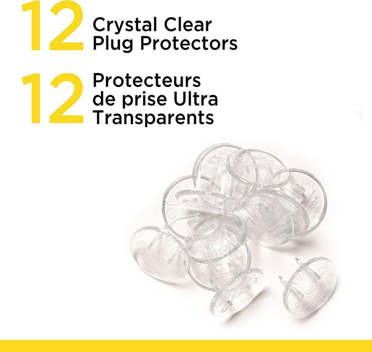 Safety 1st® - Safety 1st Crystal Clear Plug Protectors-12pk