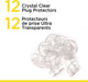 Safety 1st® - Safety 1st Crystal Clear Plug Protectors-12pk