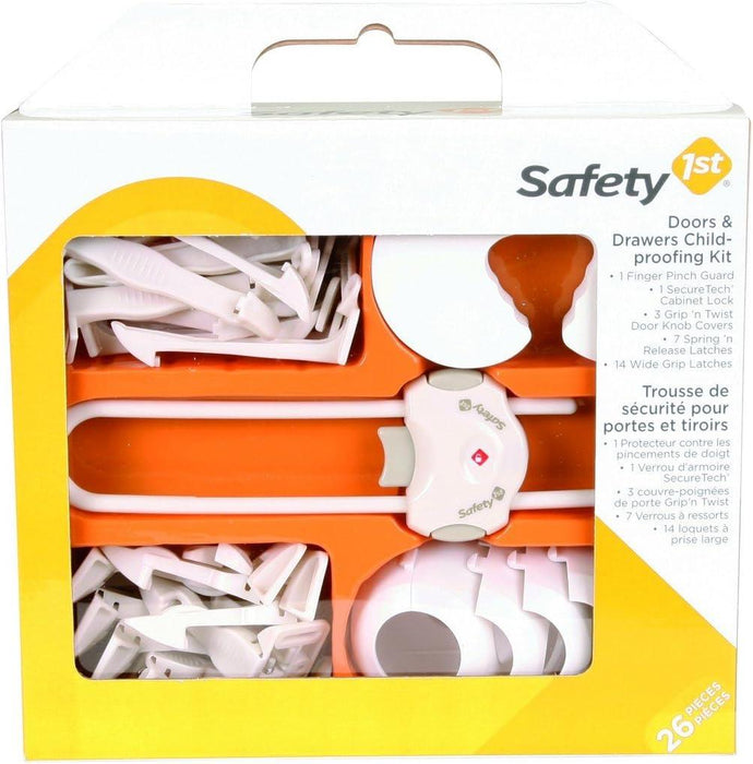 Safety 1st® - Safety 1st Doors & Drawers Child Proofing Kit - 26pcs
