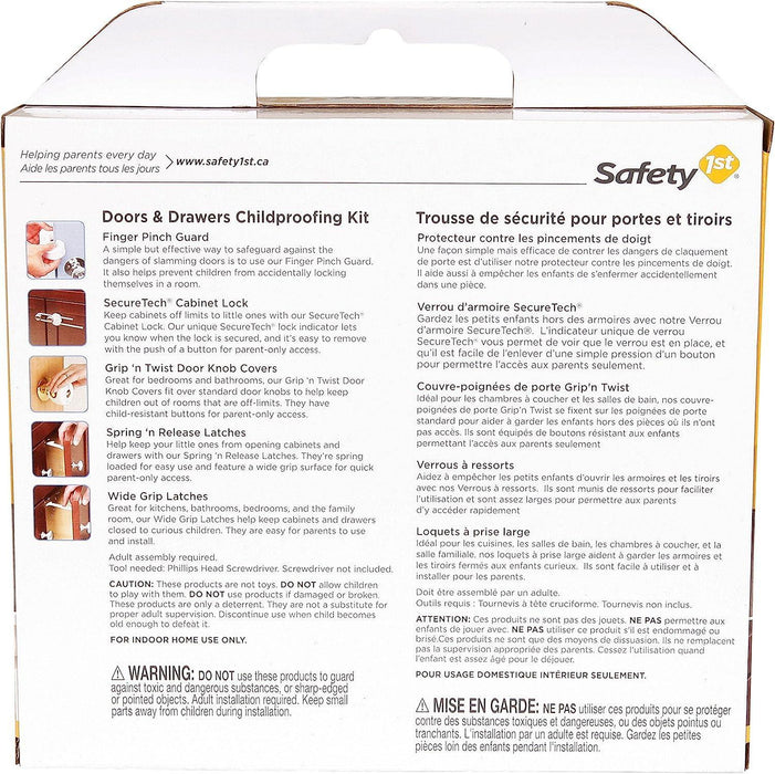Safety 1st® - Safety 1st Doors & Drawers Child Proofing Kit - 26pcs