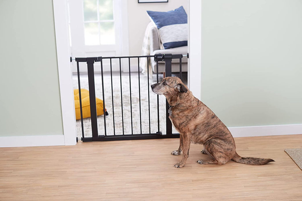 Safety 1st® - Safety 1st Easy Install Walk Through Baby Safety Gate - Black