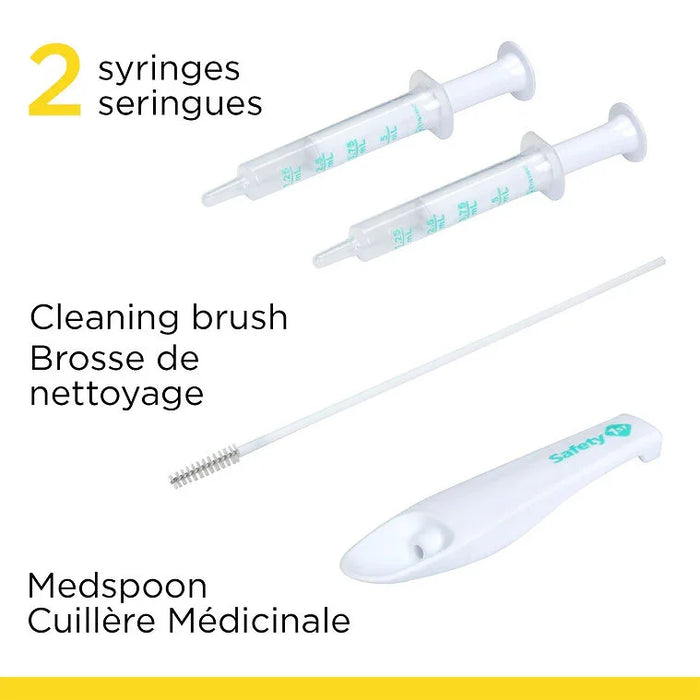 Safety 1st® - Safety 1st Fuss Free medicine Spoon & Seringe Set