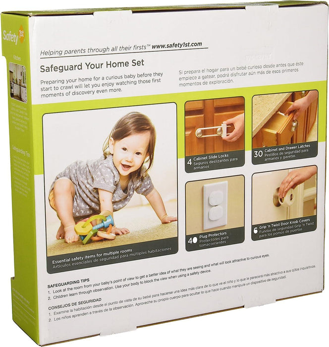 Safety 1st® - Safety 1st HS2650300 Home Safeguarding Set - 80pcs