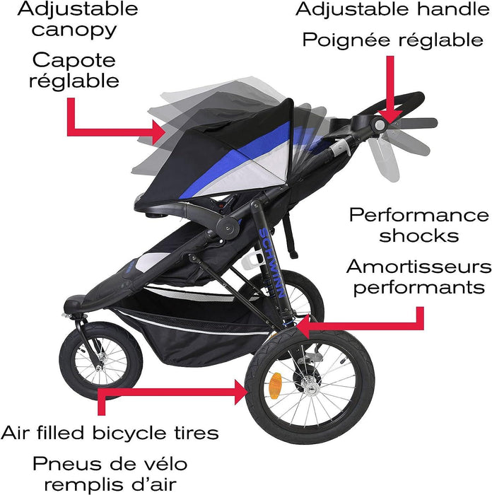 Safety 1st Interval Jogger Travel System Grey Gravity