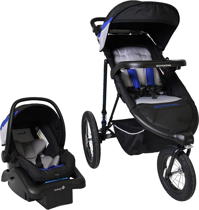 Safety 1st Interval Jogger Stroller Travel System Goldtex