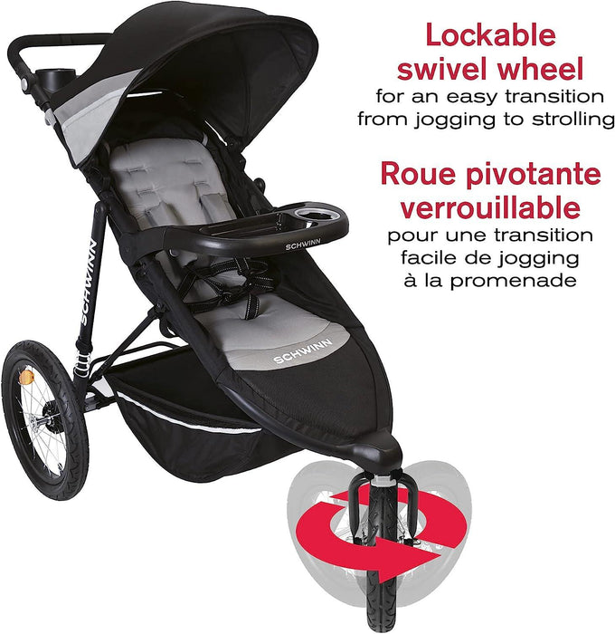 Safety 1st Interval Jogger Travel System Grey Gravity