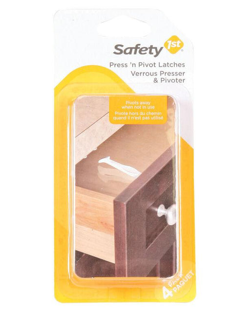 Safety 1st® - Safety 1st Press n' Pivot Latch - 4 Pack