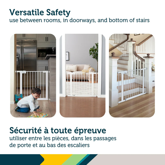 Safety 1st® - Safety 1st® Easy Install Walk-Through Metal Baby Gate