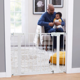 Safety 1st® - Safety 1st® Easy Install Walk-Through Metal Baby Gate