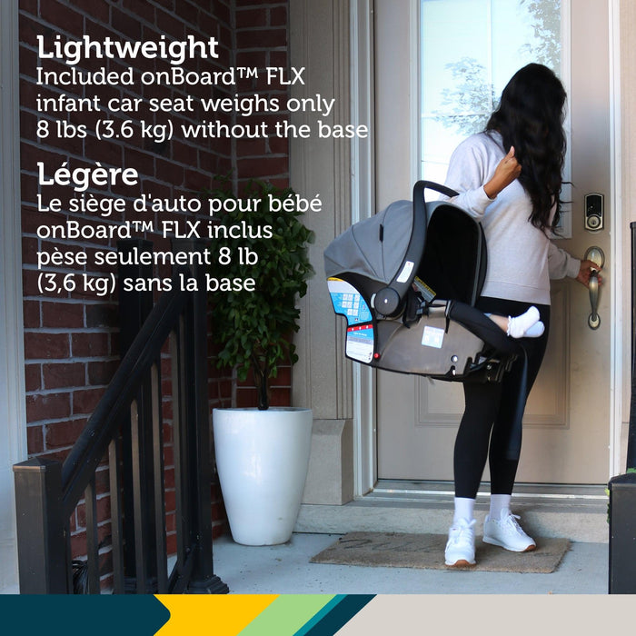 Safety 1st® - Safety 1st Raya 6-in-1 Travel System (with Onboard FLX Infant Car Seat)