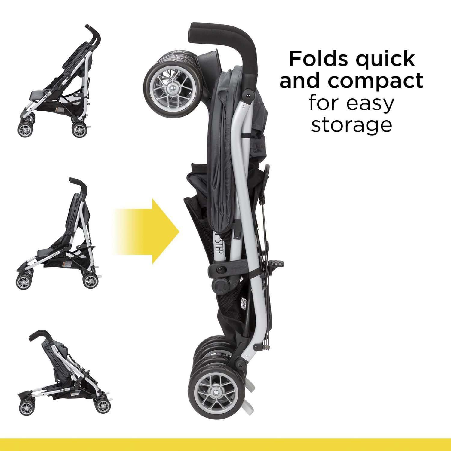 Safety 1st® - Safety 1st Right Step Compact Stroller - Greyhound