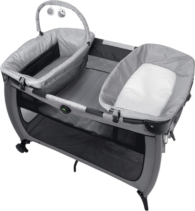 Safety 1st® - Safety 1st Safe Stages Baby Playard - Morning Fog