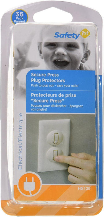 Safety 1st® - Safety 1st Secure Press Plug Protectors - 36 Pack