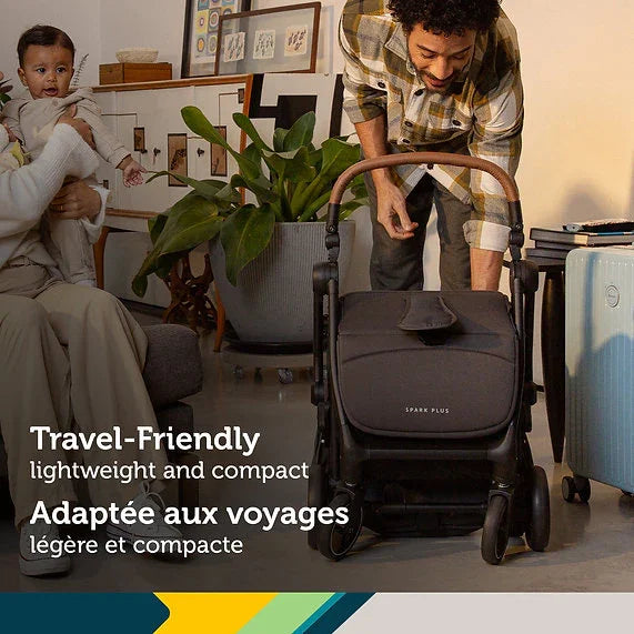 Safety 1st® - Safety 1st Spark Plus Compact Auto-Fold Stroller – Lightweight & Travel-Friendly