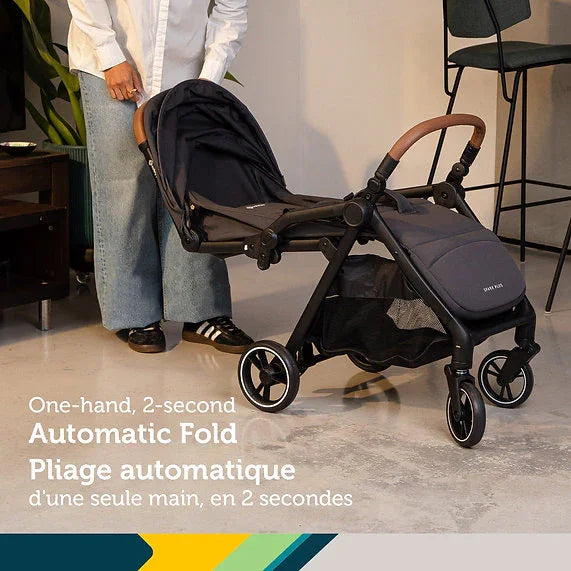 Safety 1st® - Safety 1st Spark Plus Compact Auto-Fold Stroller – Lightweight & Travel-Friendly
