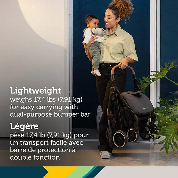 Safety 1st® - Safety 1st Spark Plus Compact Auto-Fold Stroller – Lightweight & Travel-Friendly